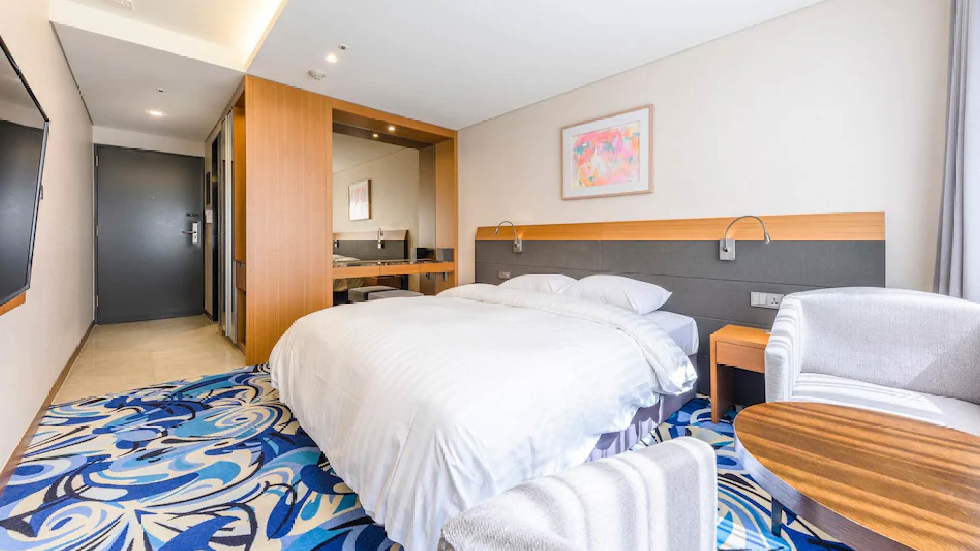 Hotel Whistlelark Jeju 客房空間